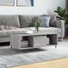 Coffee Table Grey Sonoma 90x50x36.5 cm Engineered Wood Colour grey sonoma Quantity in Package 1 