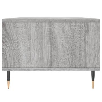 Elegant Grey Sonoma Coffee Table - 90x50 cm | HipoMarket