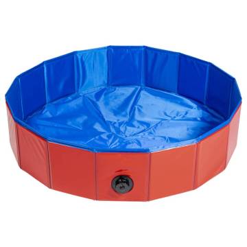 Animal Boulevard Pet Pool Cooling M - Red/Blue (80x80x20cm)