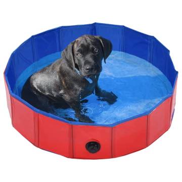 Animal Boulevard Pet Pool Cooling M - Red/Blue (80x80x20cm)