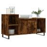 Stylish TV Cabinet Smoked Oak - 100x35x55 cm | Hipomarket