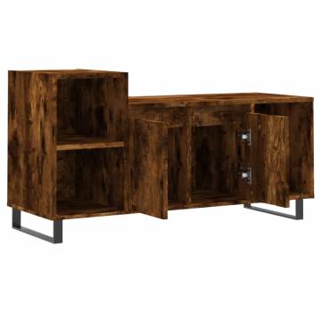 Stylish TV Cabinet Smoked Oak - 100x35x55 cm | Hipomarket