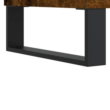 Stylish TV Cabinet Smoked Oak - 100x35x55 cm | Hipomarket