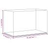 Acrylic Display Box 31x17x19 cm - Transparent & Durable