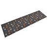 Kitchen Rug Washable Paws 45x150 cm Velvet Colour grey with paw prints Size 45 x 150 cm Quantity in Package 1 