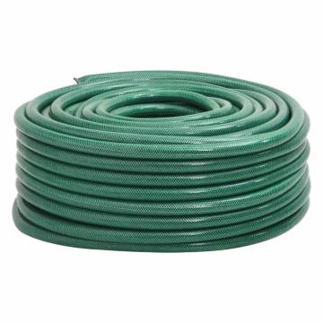 Durable 20m Green PVC Garden Hose - Perfect for Irrigation