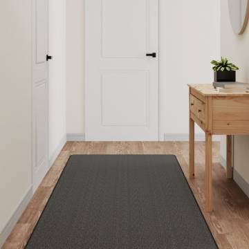 Sisal Look Carpet Runner Anthracite 80x250 cm - Hipomarket