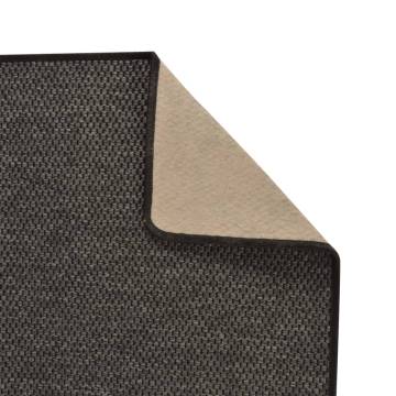 Sisal Look Carpet Runner Anthracite 80x250 cm - Hipomarket