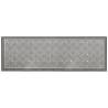 Outdoor Rug Grey and White 80x250 cm - Reversible Design