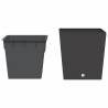 Stylish Brown Rattan Look Planter with Removable Inner – 37L/64L