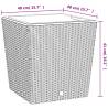 Stylish Brown Rattan Look Planter with Removable Inner – 37L/64L