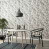 Noordwand Topchic Wallpaper Monkey Jungle Leaves Grey and Black Colour grey and black Quantity in Package 1 