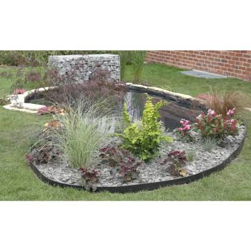 Nature Garden Border Edging 14cmx10m - Flexible & Durable