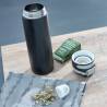 Leifheit 600 ml Thermos Bottle Flip - Black Insulated Mug