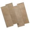 WallArt Leather Tiles Salisbury Sandy Beige - 16 pcs