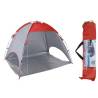 Probeach Beach Tent Red and Grey - 220x120x115 cm