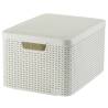 Curver Storage Box with Lid Style L 30L Creamy White Colour white Quantity in Package 1 Capacity 30 l Number of 