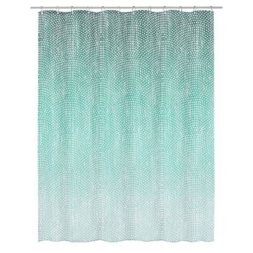 Kleine Wolke Green Shower Curtain Cascade 180x200 cm