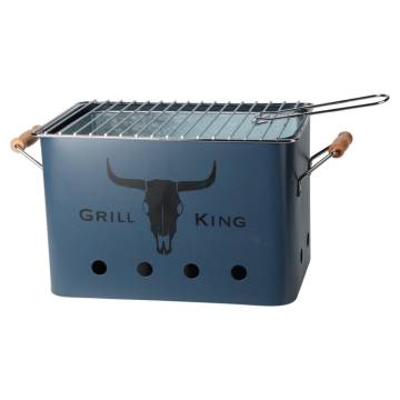 ProGarden Rectangular BBQ Grill - Matte Dark Blue