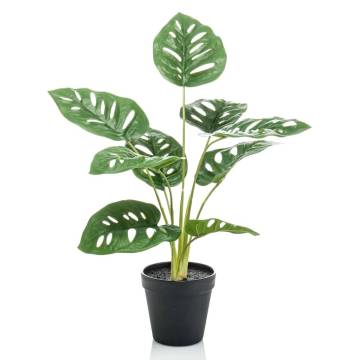 Emerald Monstera Monkey Bush 43 cm - Eco-Friendly Decor