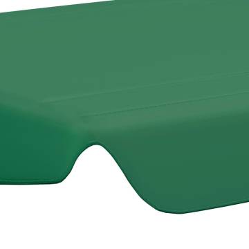 Replacement Canopy for Garden Swing - Green 188x145 cm