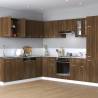 Hanging Cabinet Brown Oak Engineered Wood Colour brown oak Quantity in Package 1 Model hanging cabinet (2 doors) 60 cm Number of 