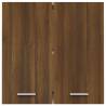 Hanging Cabinet in Brown Oak | Stylish Kitchen Storage