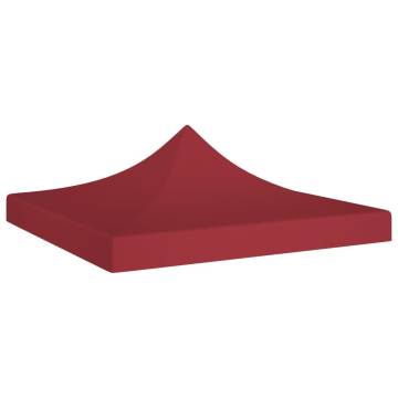 Burgundy Party Tent Roof 3x3 m - Durable & Weather Resistant