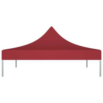 Burgundy Party Tent Roof 3x3 m - Durable & Weather Resistant