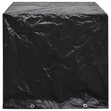 Durable Garden Furniture Cover with Eyelets - 122x112x98 cm