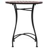 Mosaic Bistro Table Brown 60cm | Stylish Garden Furniture