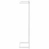 Towel Rack White 25x20x95 cm Steel - Stylish Bathroom Organizer