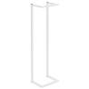 Towel Rack White 25x20x95 cm Steel - Stylish Bathroom Organizer