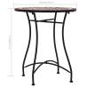 Mosaic Bistro Table Brown 60cm | Stylish Garden Furniture