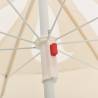 Outdoor Parasol with Steel Pole Sand 180 cm - Stylish Shade