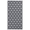 Stylish Outdoor Carpet Black 190x290 cm | Hipomarket