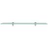 Floating Glass Shelf 70x10 cm - Stylish & Functional Storage