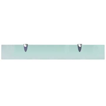 Floating Glass Shelf 70x10 cm - Stylish & Functional Storage