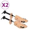 Shoe Trees 2 Pairs Size 36-40 Solid Pine Wood Size 36-40 Quantity in Package 2 