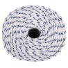 Boat Rope White 6mm 50m - Durable Polypropylene for Boating