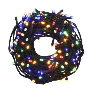 LED String with 300 Multicolour LEDs - 30m PVC Decoration