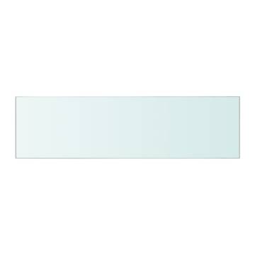 Shelf Panel Glass Clear 50x12 cm | Durable & Stylish Display