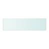 Shelf Panel Glass Clear 50x12 cm | Durable & Stylish Display