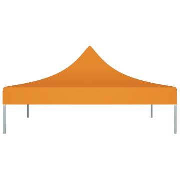 Orange Party Tent Roof 3x3m - Durable & Weather Resistant