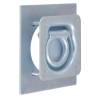 Lashing Rings for Trailers - 6 pcs Galvanised Steel, 2000 kg