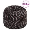 Boat Rope Black 10 mm 100 m Polypropylene Colour black and red Quantity in Package 1 Length 100 m Diameter 10 mm 