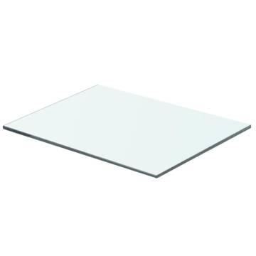 Shelf Panel Glass Clear 40x25 cm - Durable & Stylish Display