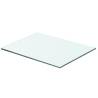 Shelf Panel Glass Clear 40x25 cm Size 40 x 25 cm Quantity in Package 1 Number of Pieces 