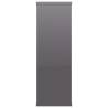 High Gloss Grey Wall Shelf - Stylish & Practical Storage