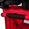 Folding Pet Stroller for Dogs & Cats - Red Travel Carrier